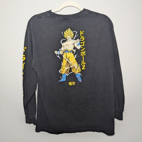 Primitive skateboarding x dragon Ball Z super sayain Goku long sleeve Tshirt M - Picture 5 of 6